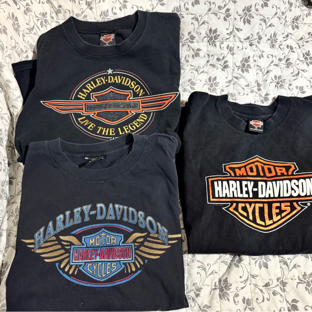 Harley-Davidson vintage Tshirts and long sleeve